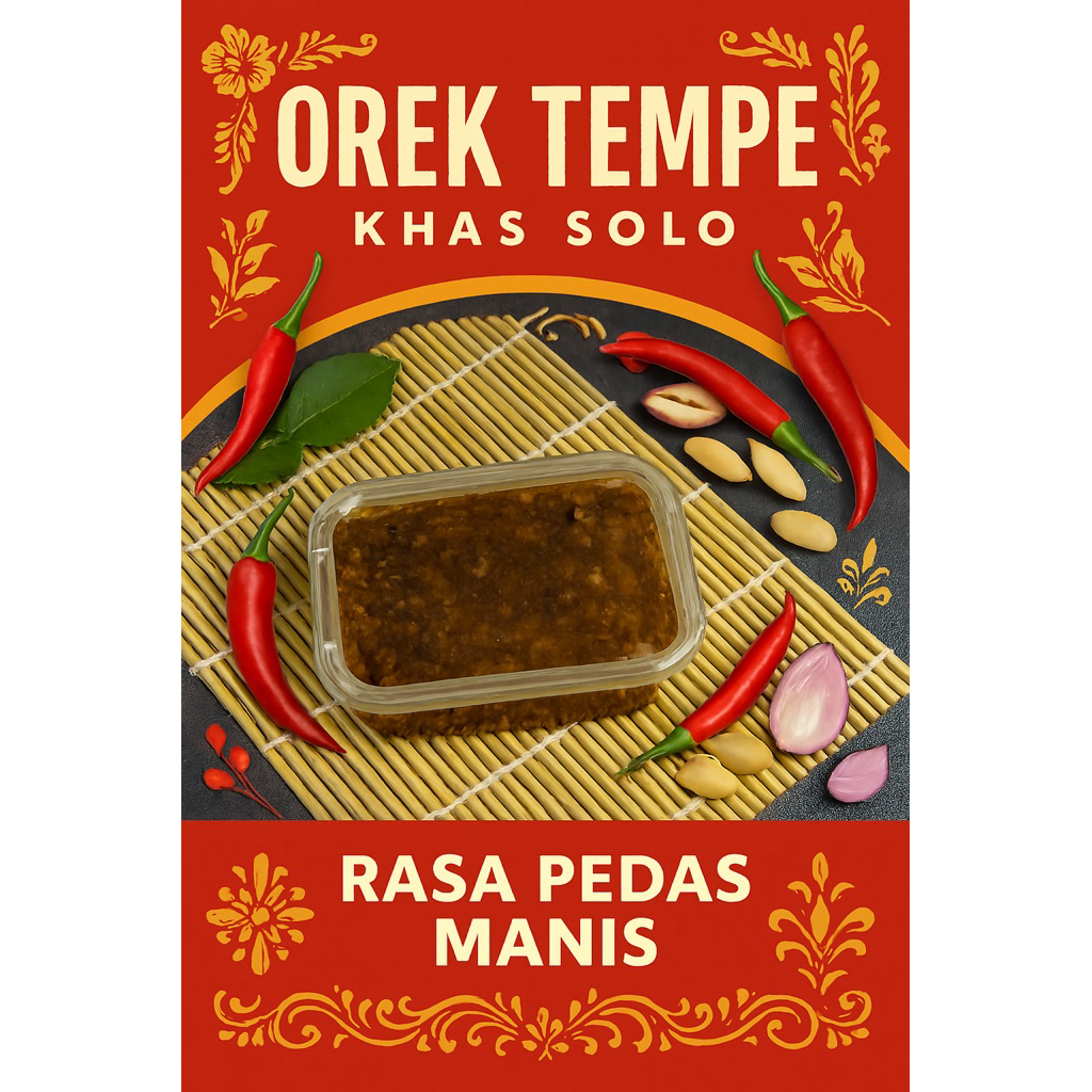 Kering Tempe Kentang Solo Pedas Manis 100g