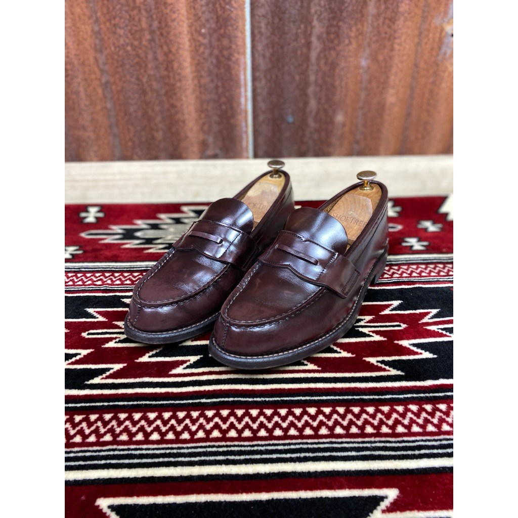 Regal Dark Brown Leather Penny Loafers