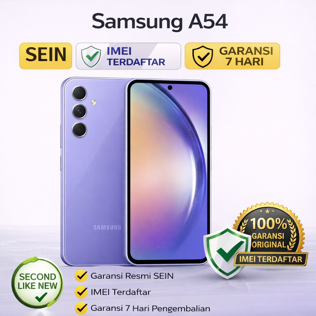 Samsung A54 256gb 5g second resmi sein Indonesia