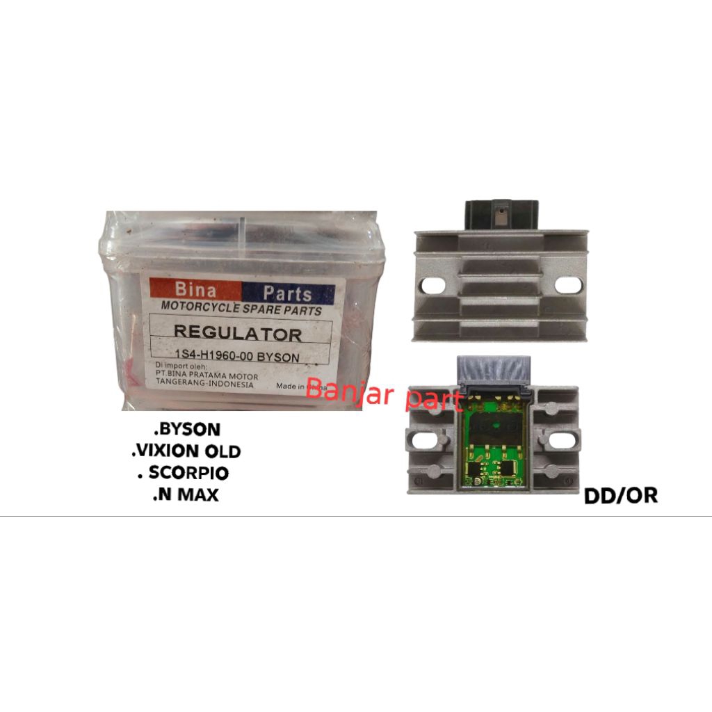 CIPROK KIPROK REGULATOR BYSON BISON PNP SCORPIO VIXION OLD LAMA NMAX N MAX