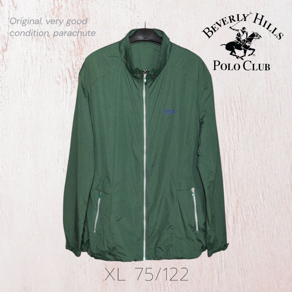 Beverly Hills Polo Club Casual Sporty Jacket Parachute Original Size XL