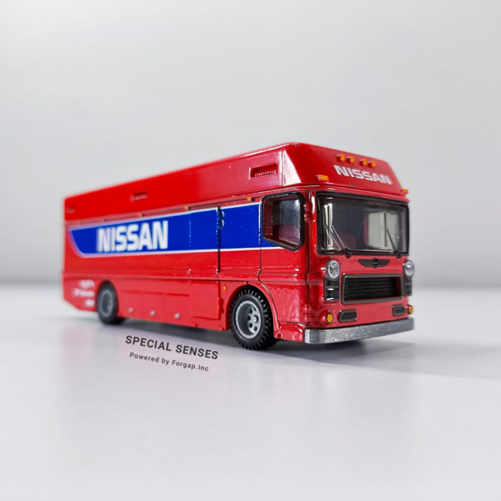 Hot Wheels Premium Towing Truck Euro Hauler Nissan Livery Loose Mulus