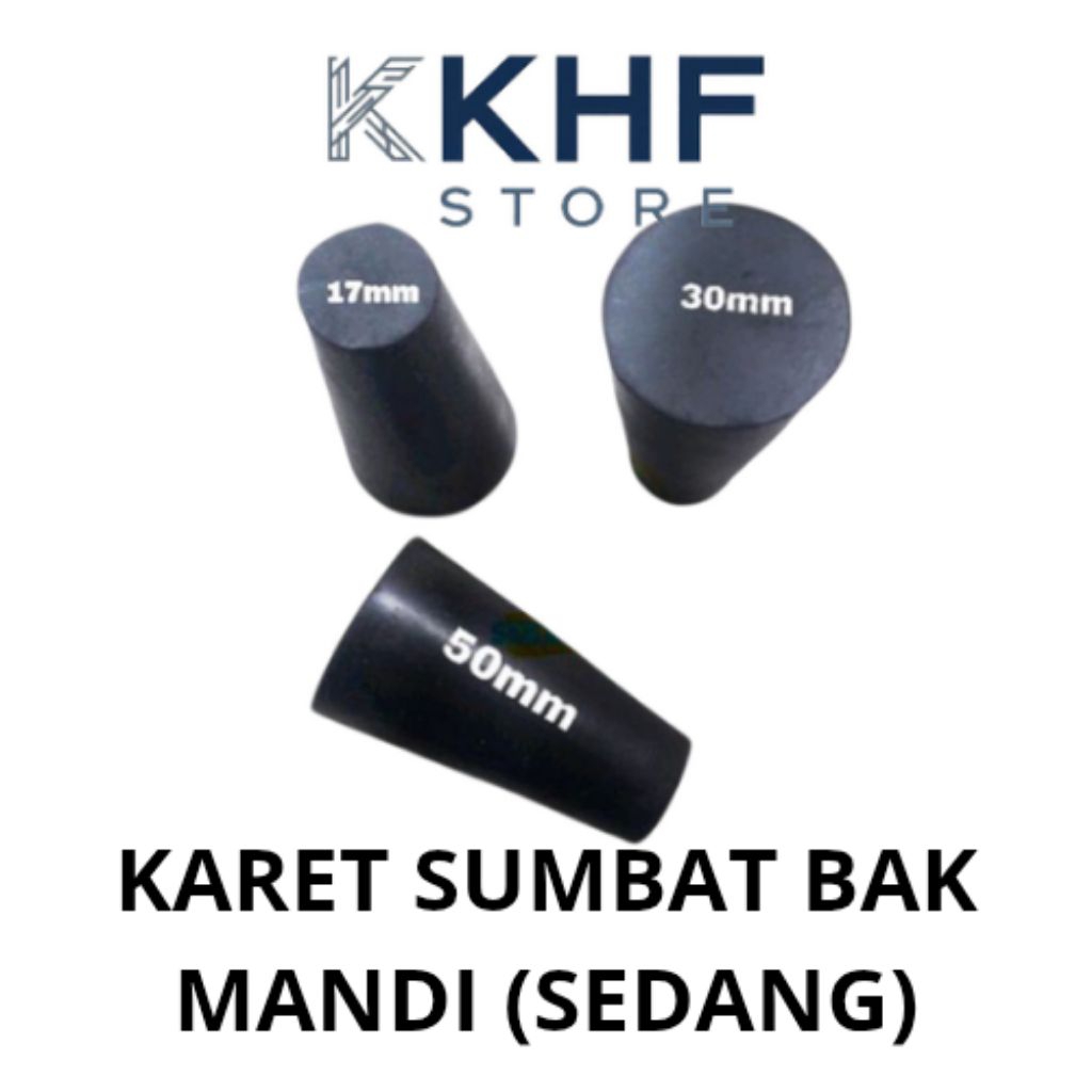 Karet Sumbat Bak Mandi (Sedang)