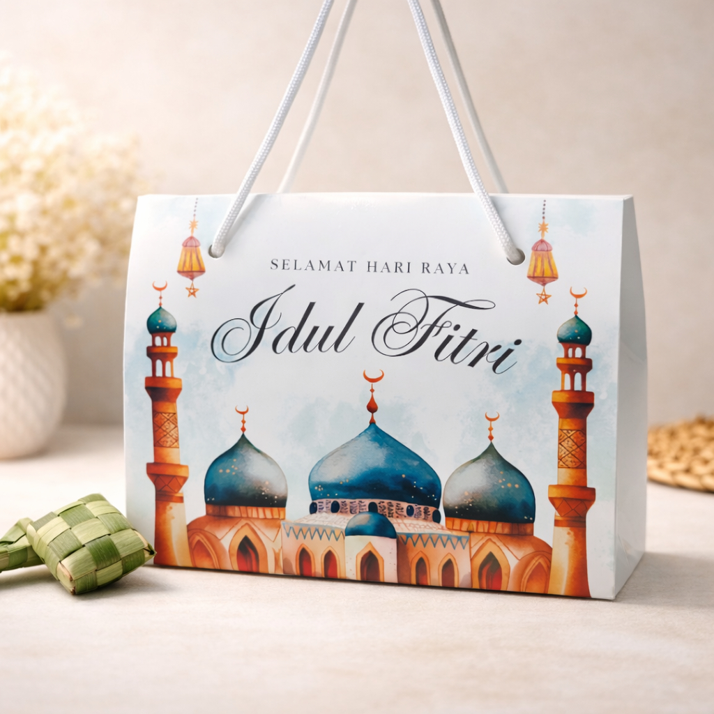 Box Packaging Hampers Lebaran | Kemasan Kado Idul Fitri | Bahan Tebal & Kokoh