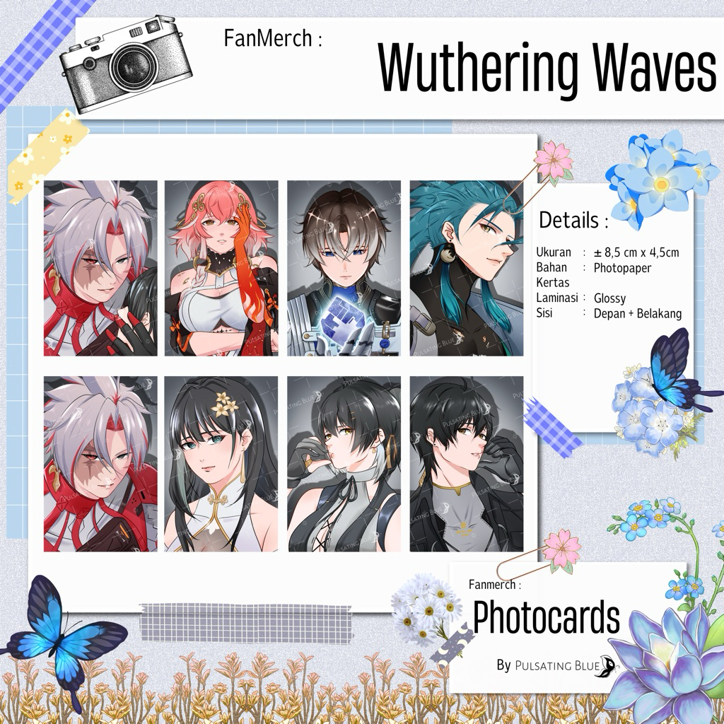 Wuthering Waves Photocard by Pulsating Blue
