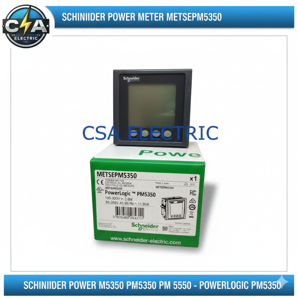 SCHNEIDER POWER METER METSEPM5350 PM5350 PM 5350 - POWERLOGIC PM5350