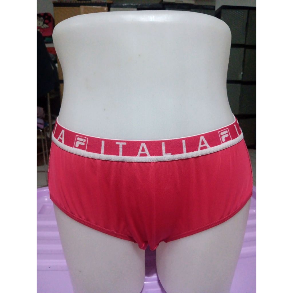 FILATiva CD Seamless Wanita Merah Size L