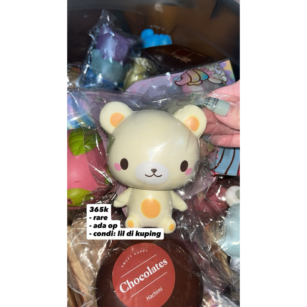 (WAJIB BACA DESC) YUMMIIBEAR MASCOT SQUISHY SALE