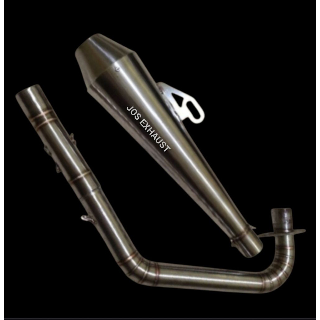 KNALPOT JAPSTYLE TIGER, MEGAPRO, CB, VERZA, GL, SCORPIO, BYSON, THUNDER, MP MONO, BY JOS EXHAUST