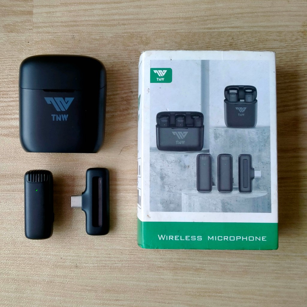 TNW X8 Wireless Microphone Mikrofon Nirkabel Lavalier Wireless Mic