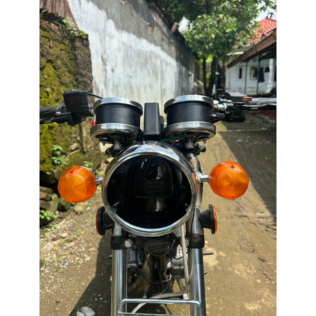 batok lampu GL100 79/ GL125 platina 79style, CB K5 set ring