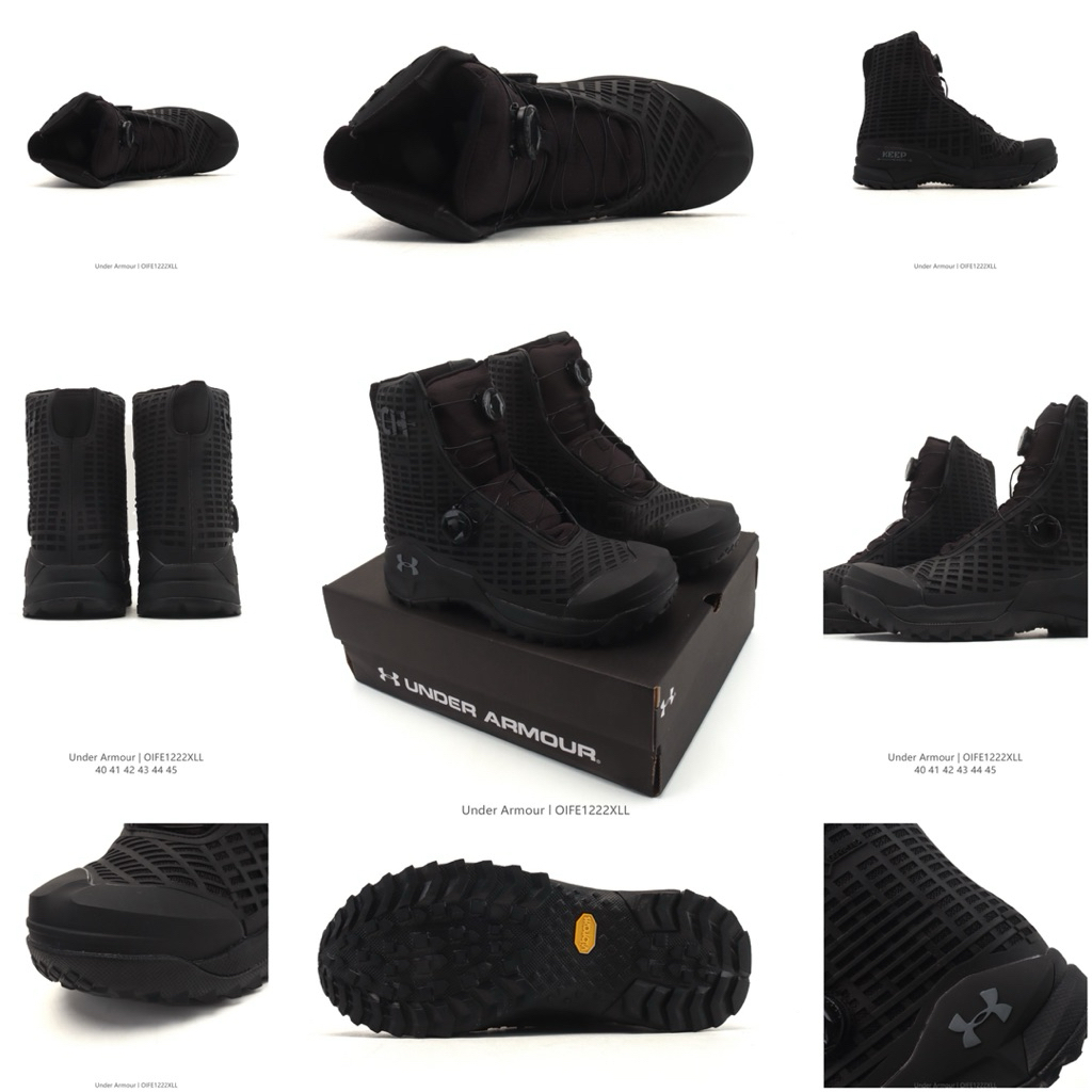 sepatu boot pria UA MICRO G VALSETZ