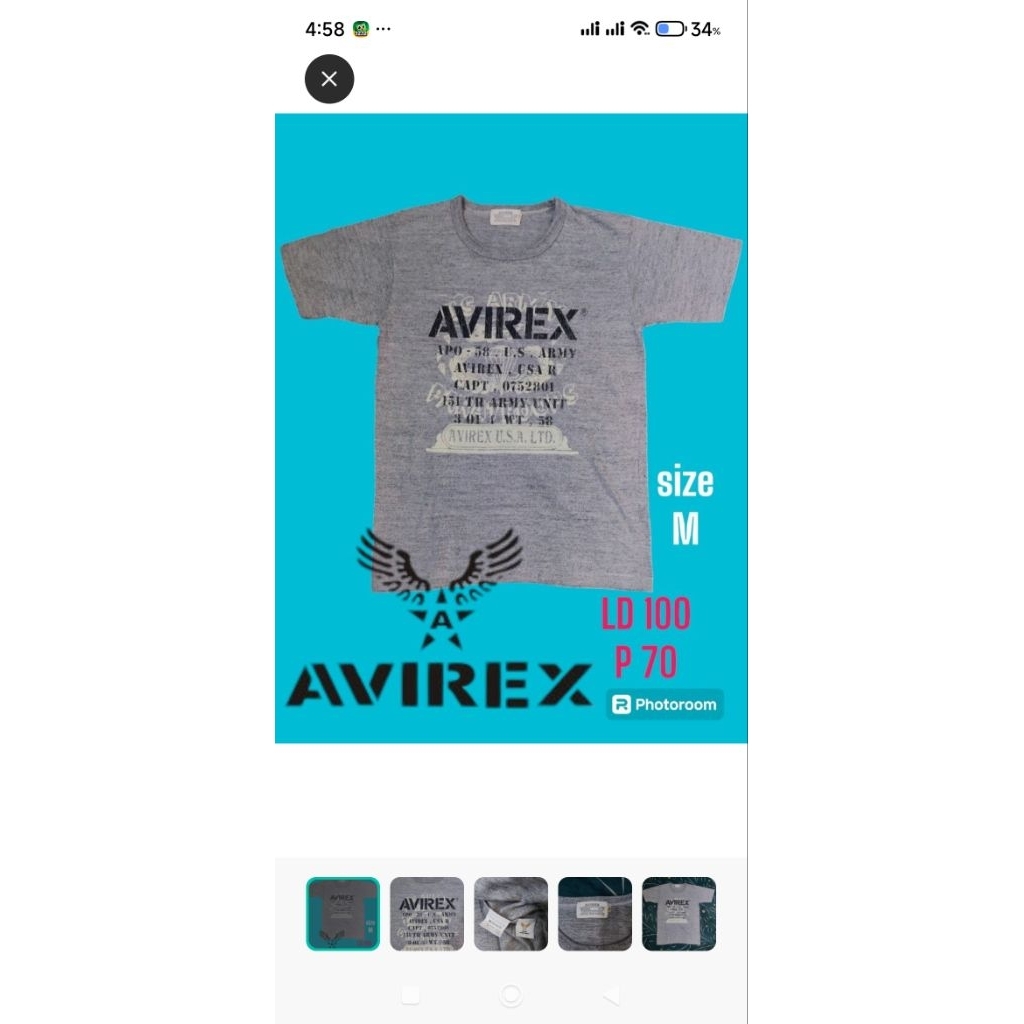 Kaos Avirex