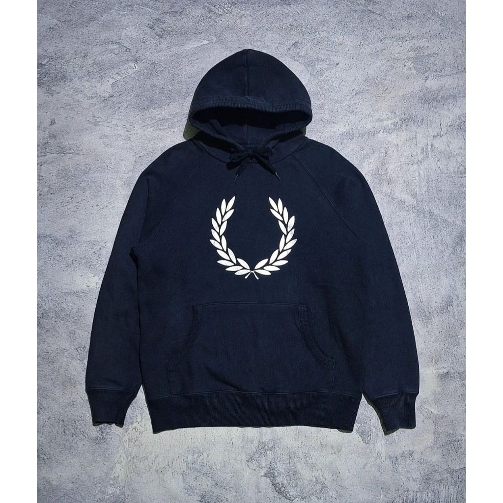 Hoodie fred perry navy