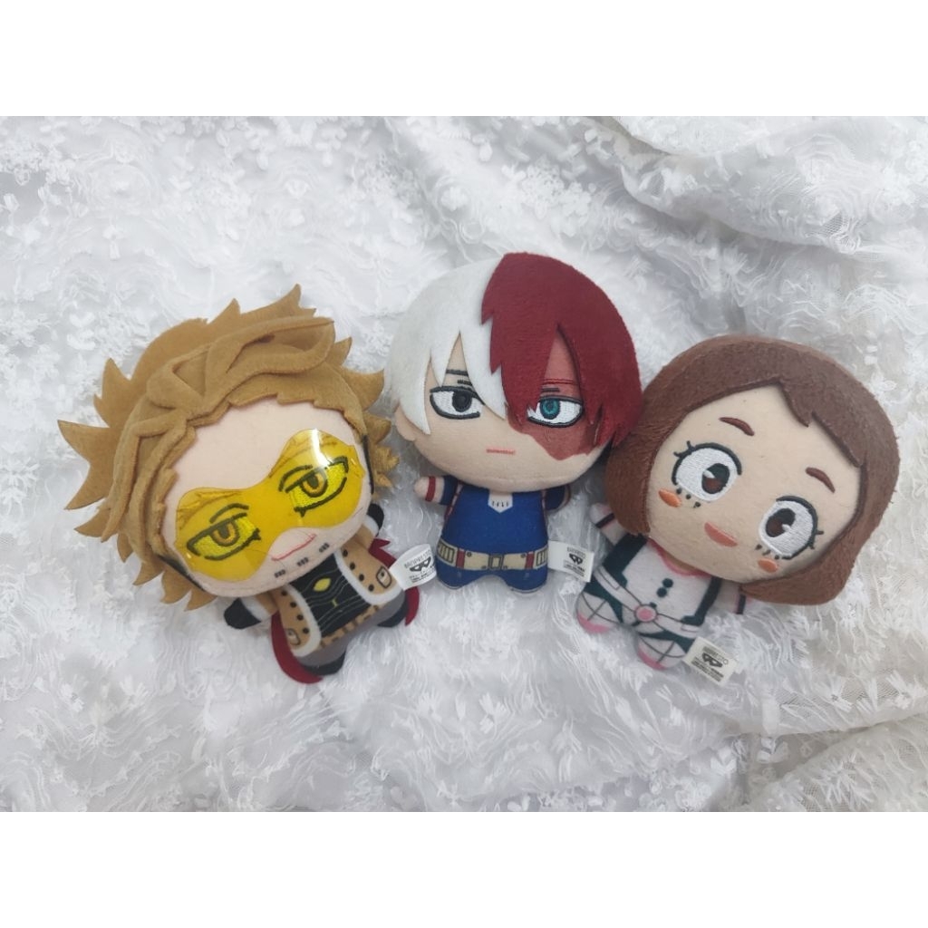 Gantungan anime boneka ganci anime mha bnha my hero academia  chibigurumi shoto todoroki, hawks, och