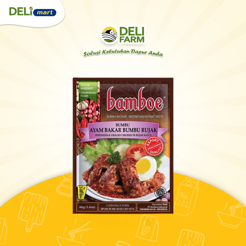 Deli Mart BAMBOE AYAM BAKAR BUMBU RUJAK HALAL by Deli Mart