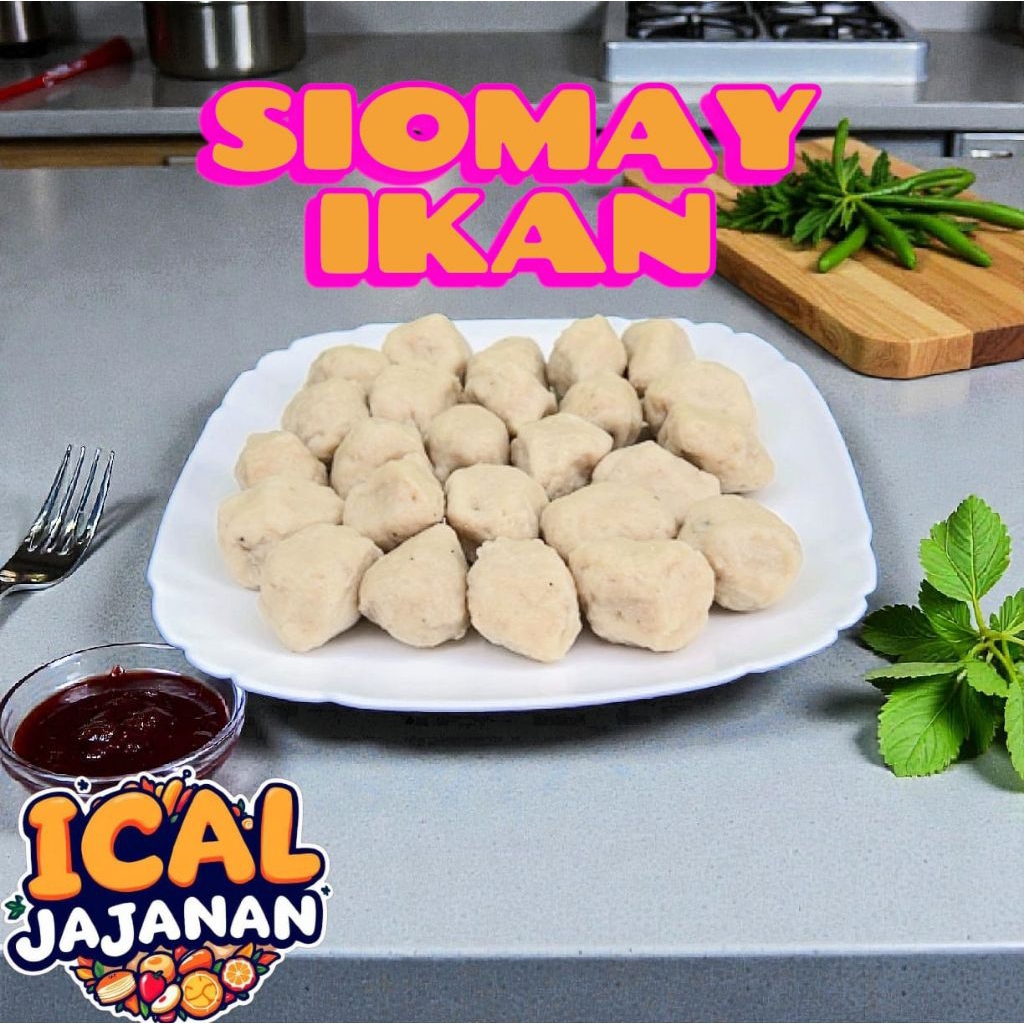 [COD] SIOMAY IKAN | SIOMAY IKAN TENGGIRI / SIOMAY HOMEMADE 100% HALAL ASLI IKAN TENGGIRI/ SIOMAY FRO