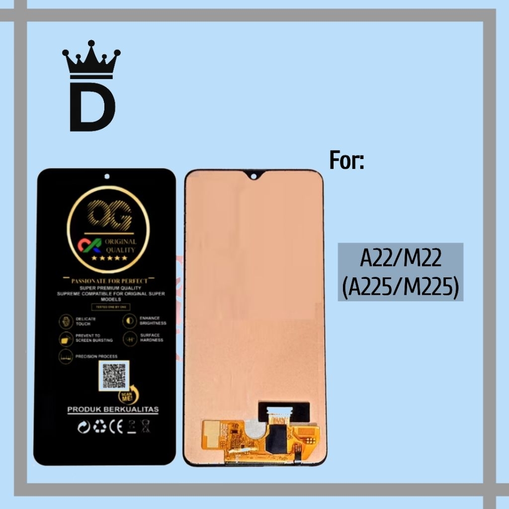 LCD TOUCHSCREEN SAMSUNG A22/M22 FULLSET