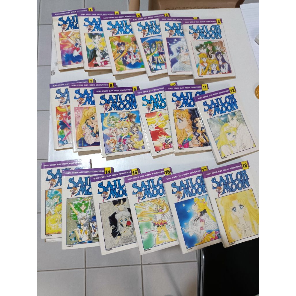Komik Sailor Moon 1-18 tamat