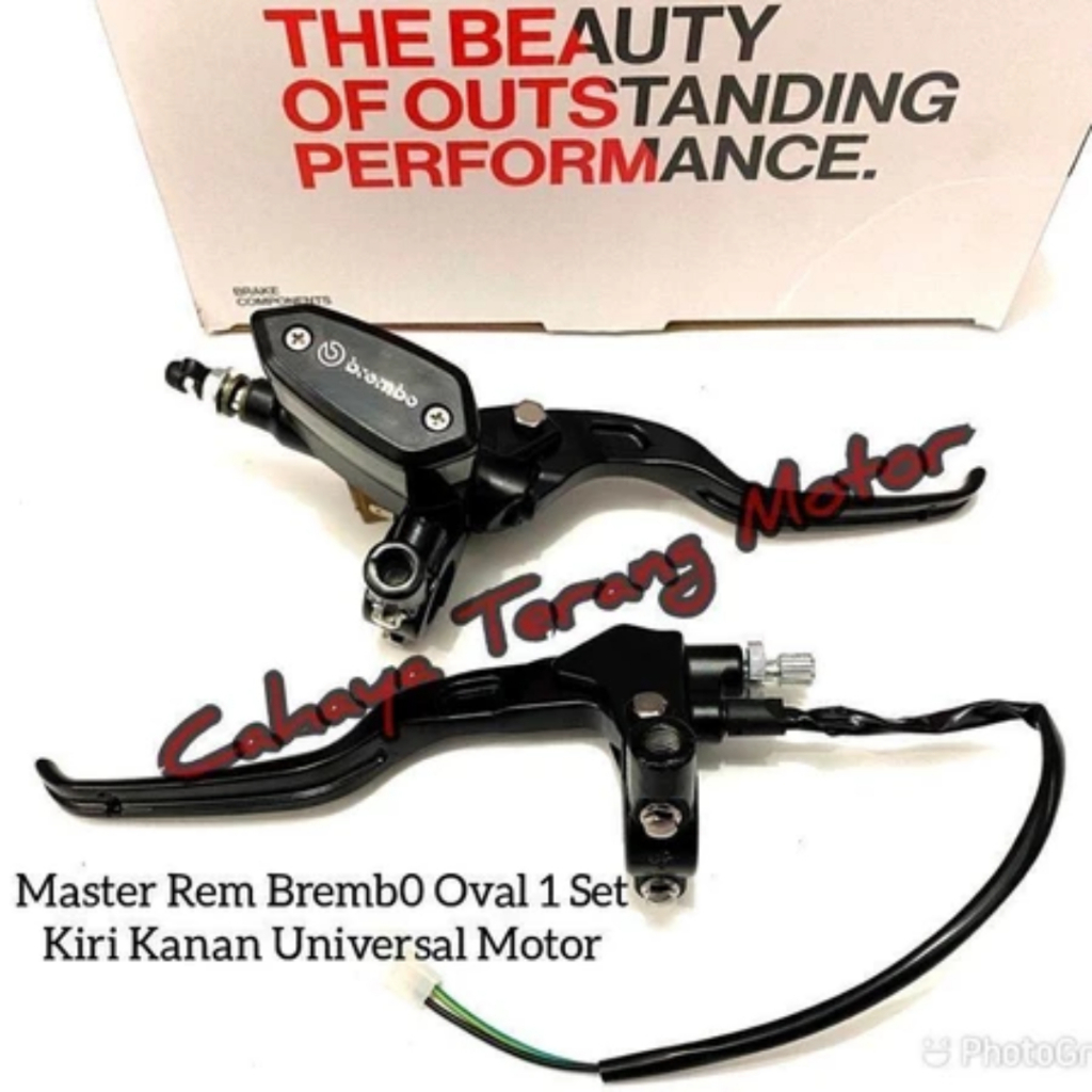 FREEPRODUK ASLI Promo Master Rem Brembo Oval master rem variasi handle Kiri Kopling handle rem