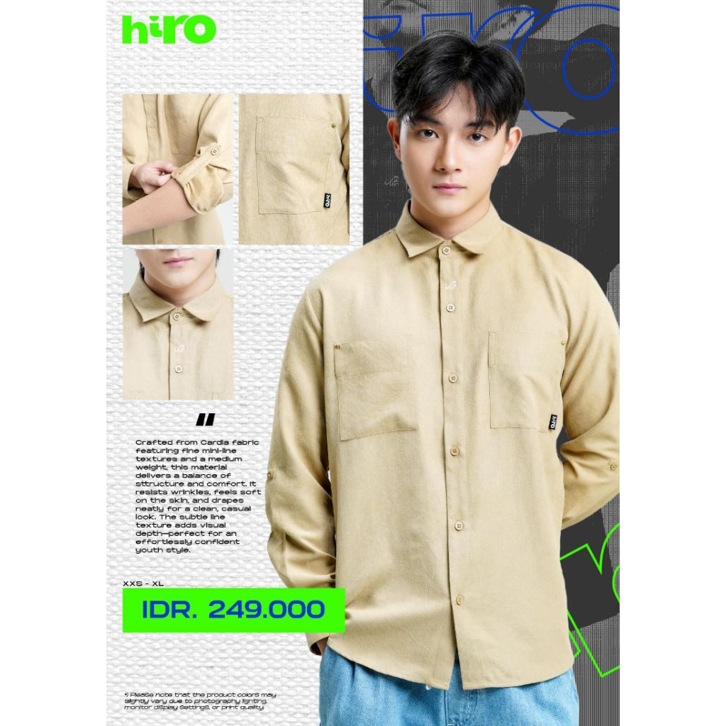 Rabbani-Kameja Hiro Tracer Mst-Kemeja Koko Rabbani Hiro