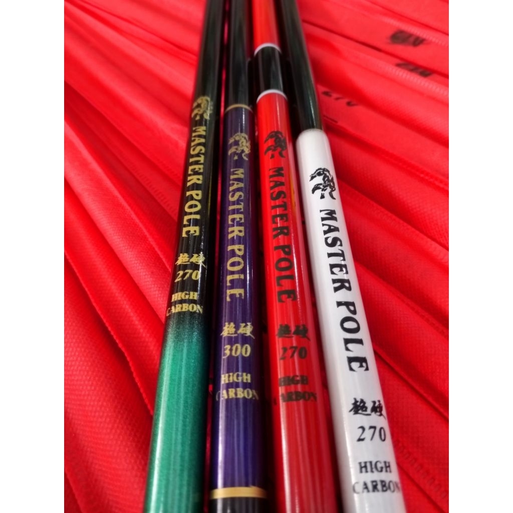 Joran Tegek Master Pole Lentur panjang 180, 210, 240, 270, 300