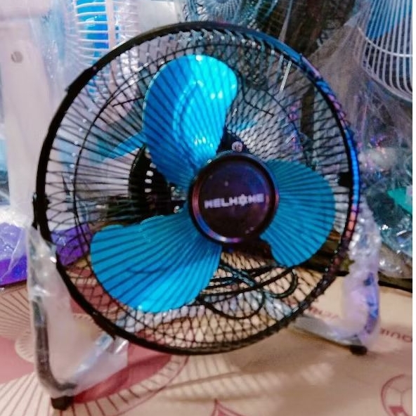 KIPAS ANGIN DUDUK WELHOME-1061 BESI 10"INCH