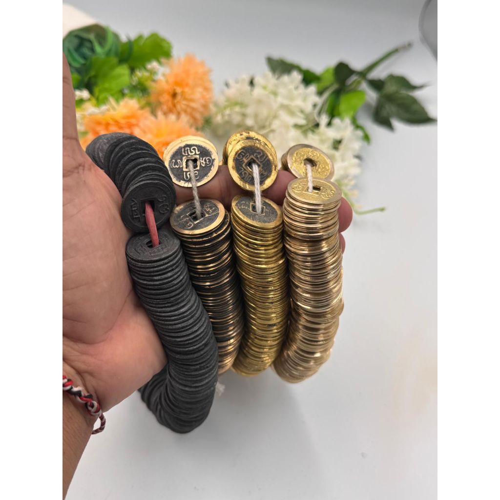 Jinah Bolong Pancadatu /Pis Bolong Cor Satakan /Panca Datu Lis Premium