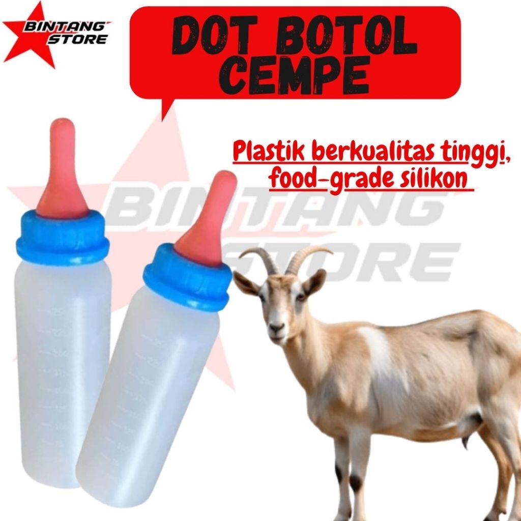 Dot Cempe Botol Dot Anak Kambing Domba Model Terbaru dot botol kambing BINTANGSTORE