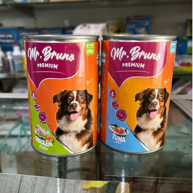 Dogfood dog food wet food anjing Mr Bruno Premium 400gr