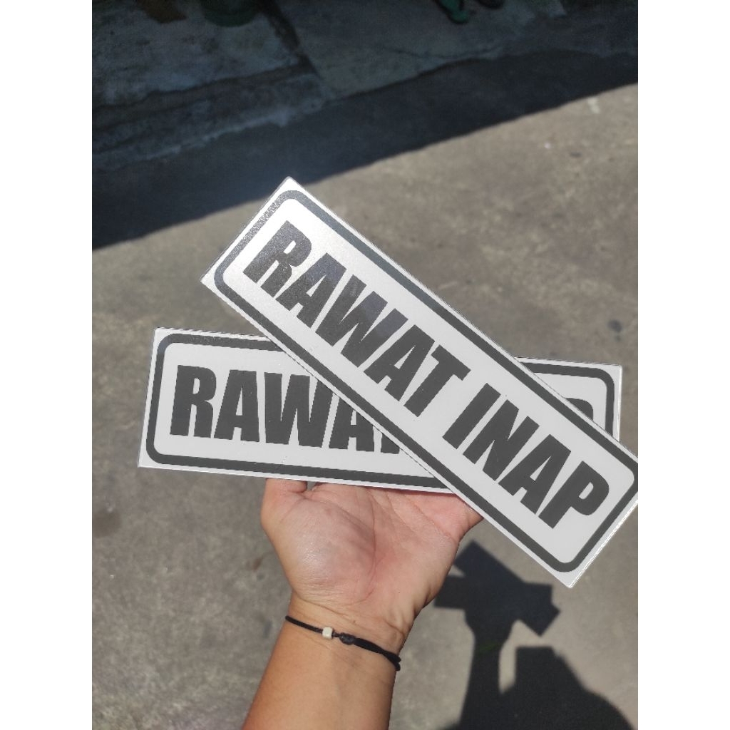 Akrilik / Stiker VInyl Ruang Rawat Inap