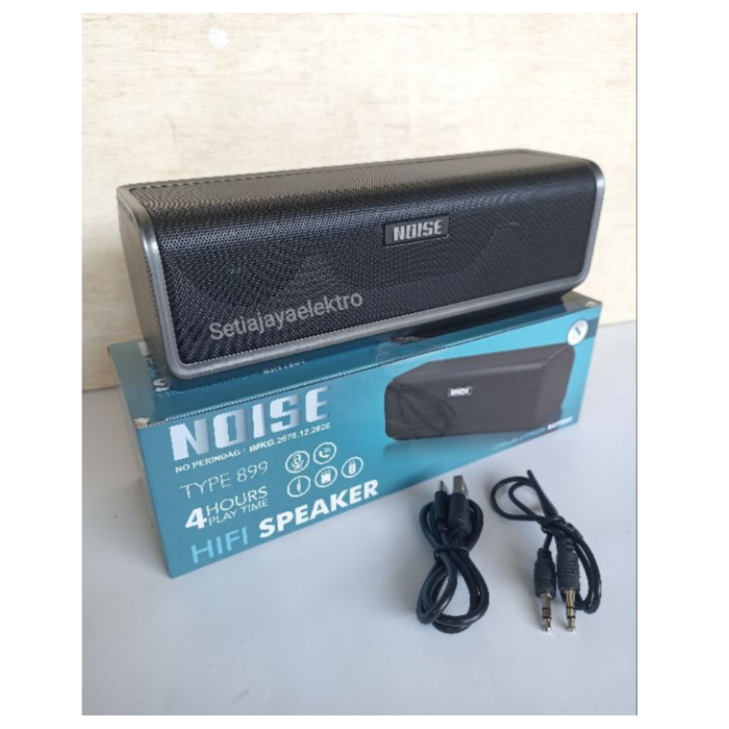 Speaker Bluetooth Portable / FM Radio / USB super bass Noise 899 N
