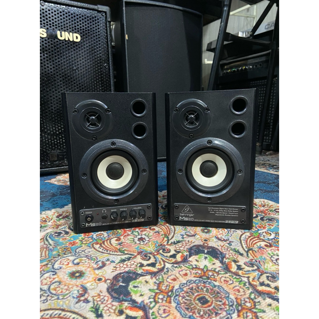 Speaker Monitor Behringer MS20 Sepasang