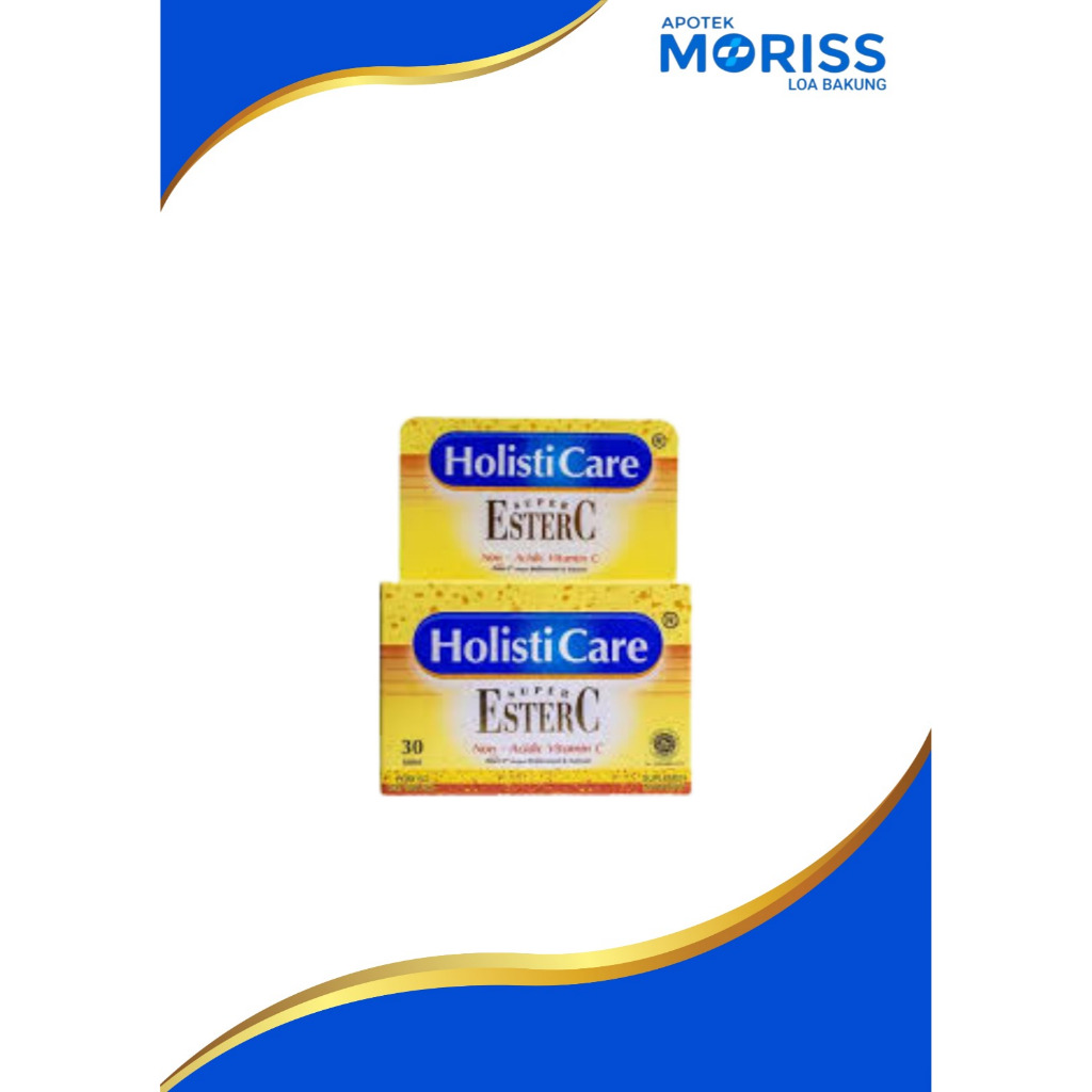 Holisticare Ester C 30 kapsul