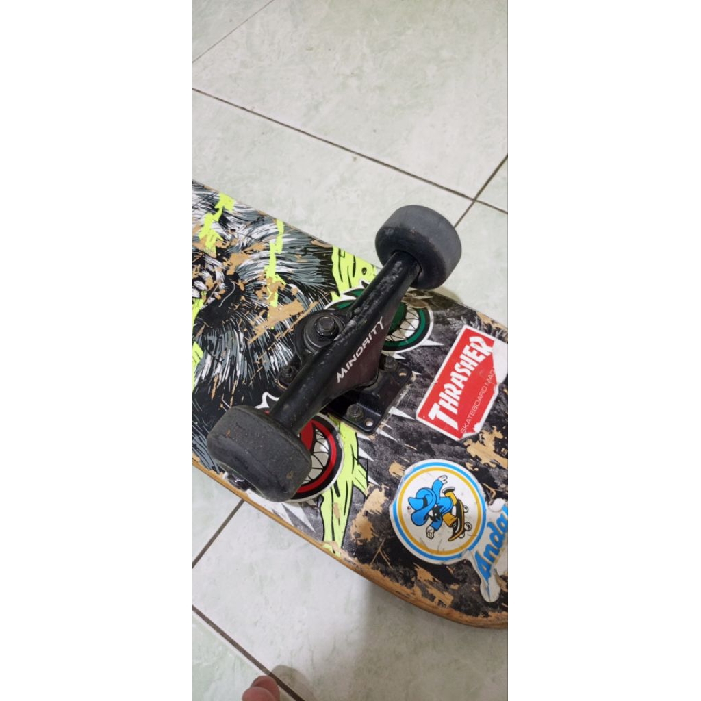 skateboard fullset bekas, siap pakai