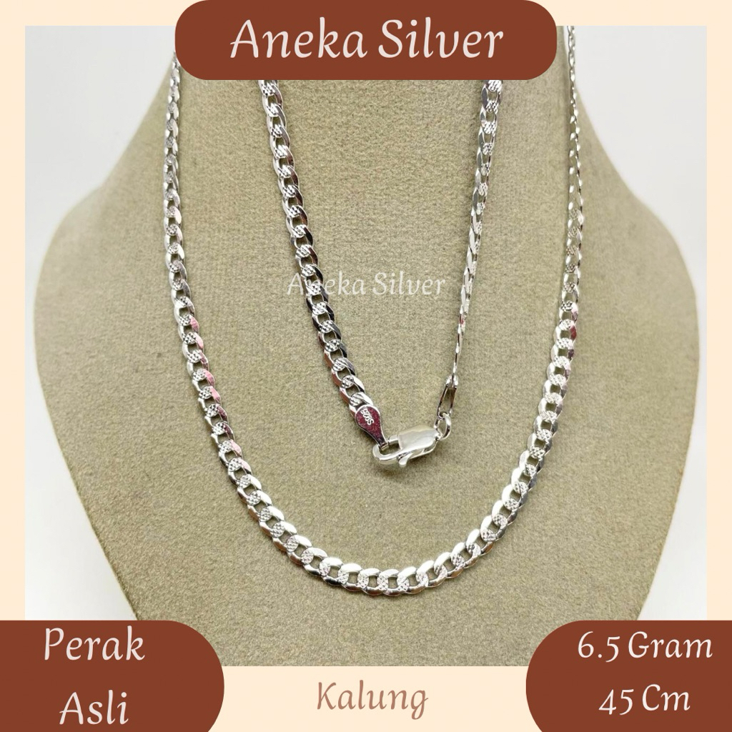 Kalung Sisik Naga, Perak 925