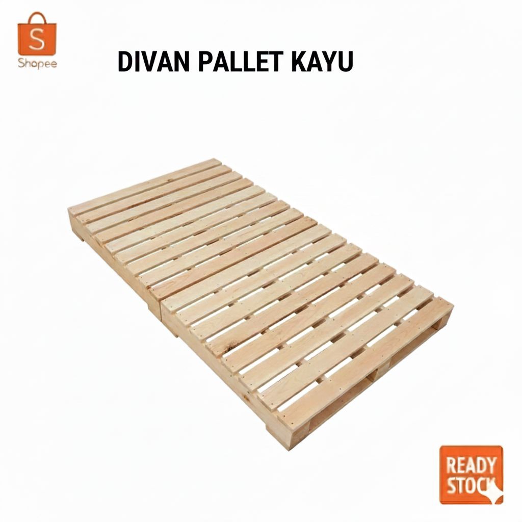 DIVAN PALLET KAYU UNTUK TEMPAT TIDUR AESTHETIC