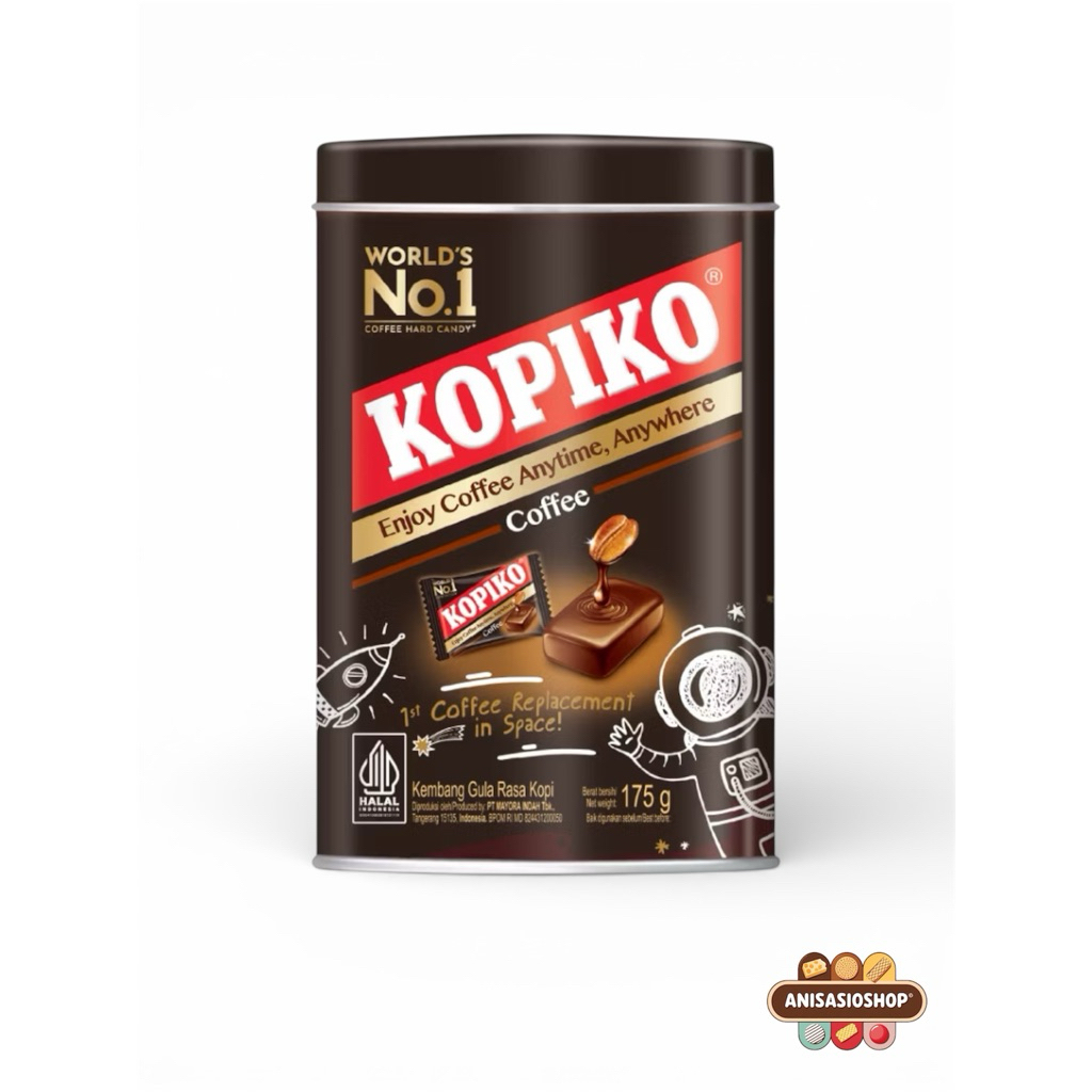 Permen Kopiko Kaleng 175gr
