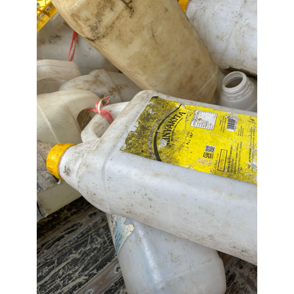 drigen bekas kotor ukuran random