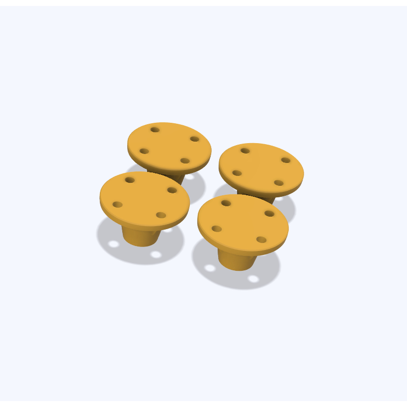 Reptile Cloud 149 V2 Landing Skid Motor 1408 Soft mount  3d Print TPU