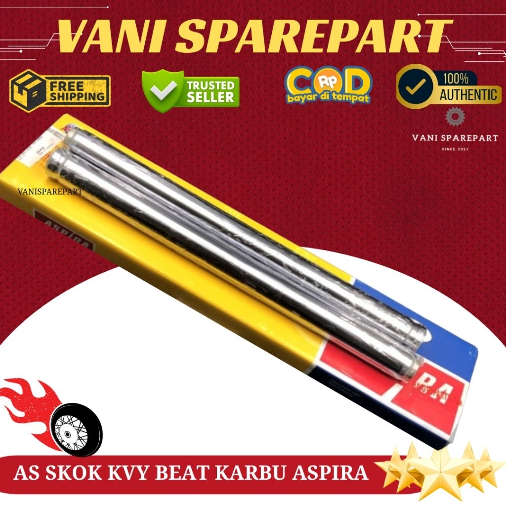 AS SHOCK SKOK DEPAN BEAT KARBU SCOOPY KARBU OLD KVY ASPIRA