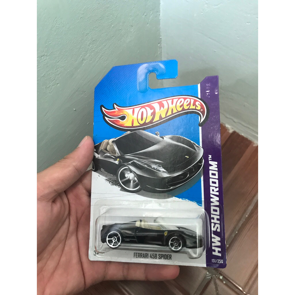hot wheels ferrari 458 italia spider