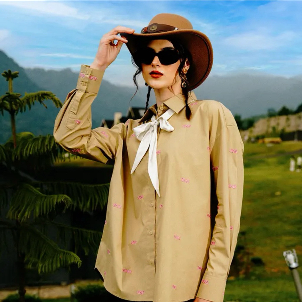 Kemeja brand no brand wichita top - kemeja bnb