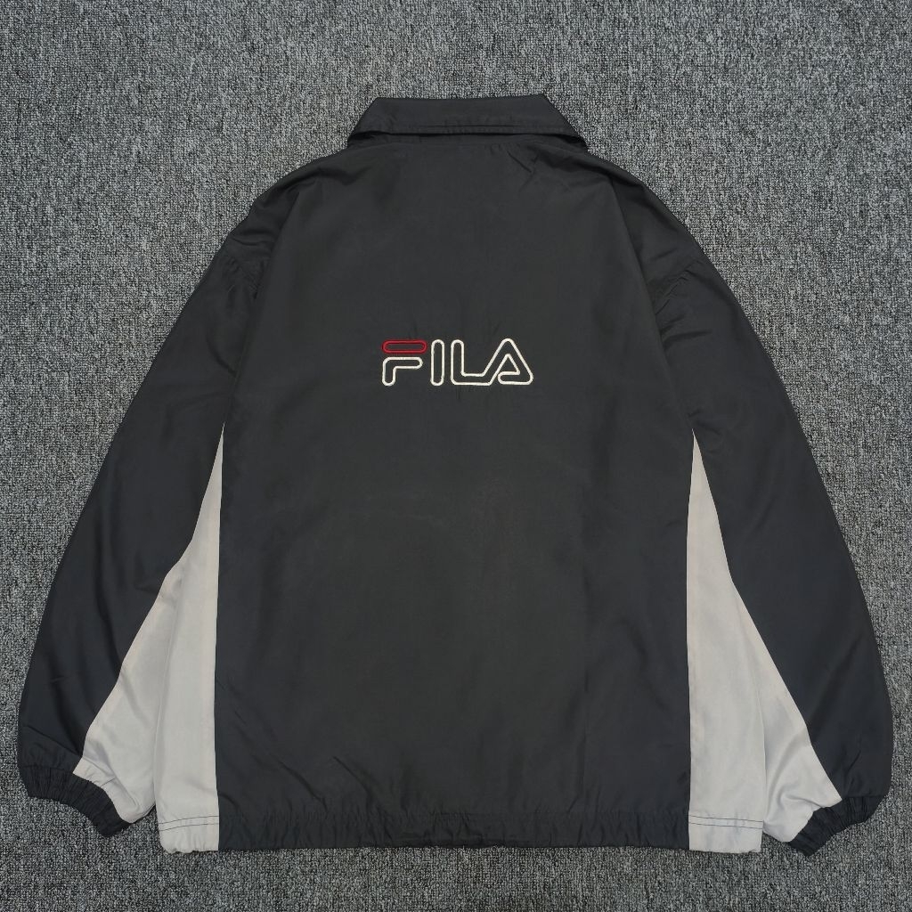 Jaket Fila Vintage Big Logo Windbreaker
