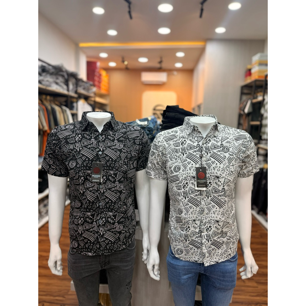 KEMEJA PRIA PICASSO ORIGINAL 100% PREMIUM