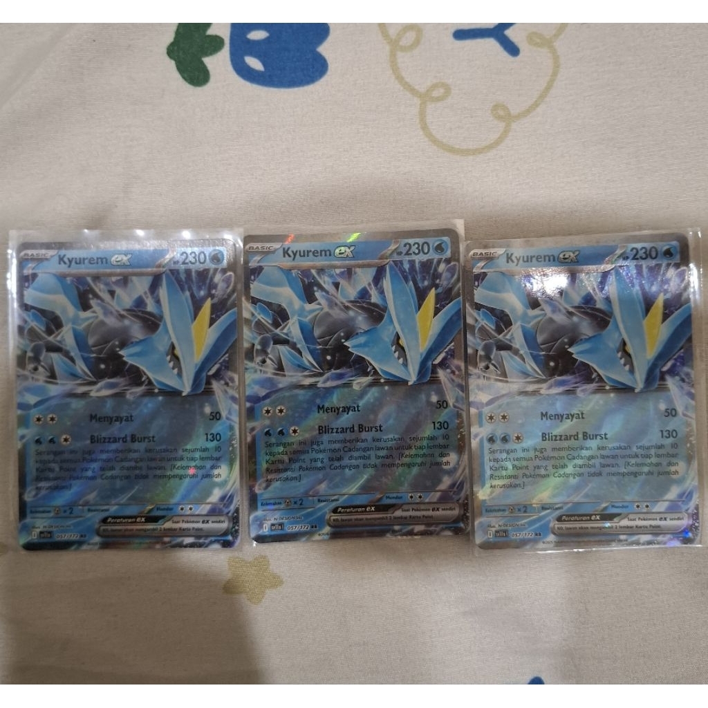 [ID] KYUREM EX RR- HITAM PUTIH