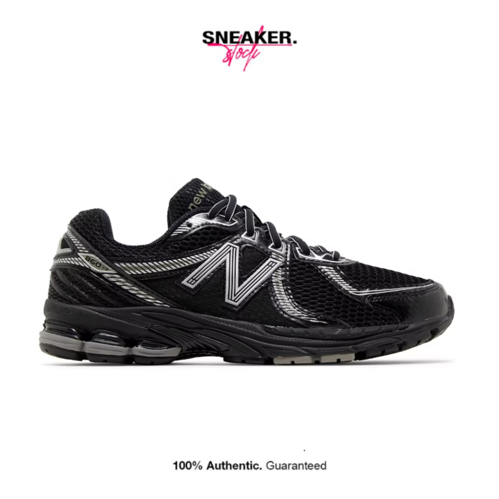 New Balance 860v2 Black Silver 100% Original BNIB