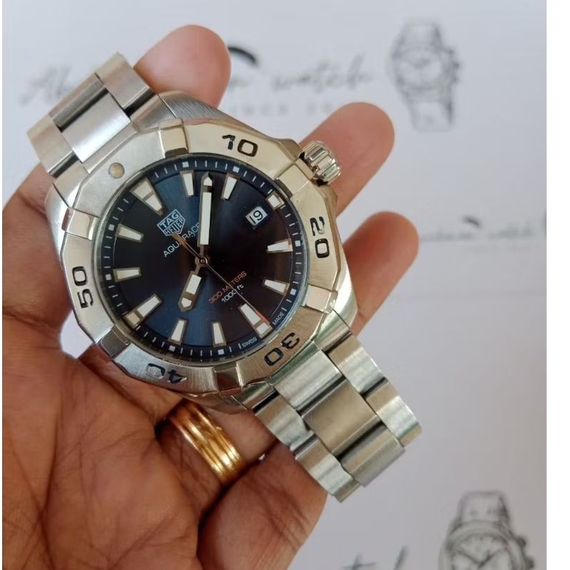 Tag Heuer Aquaracer WBD1112 Diver 300m blue dial