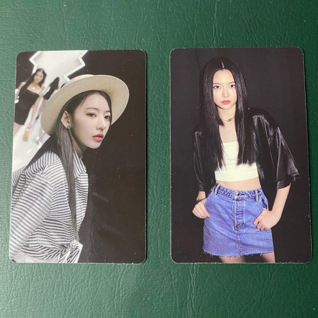 lesserafim photocard sakura eunchae