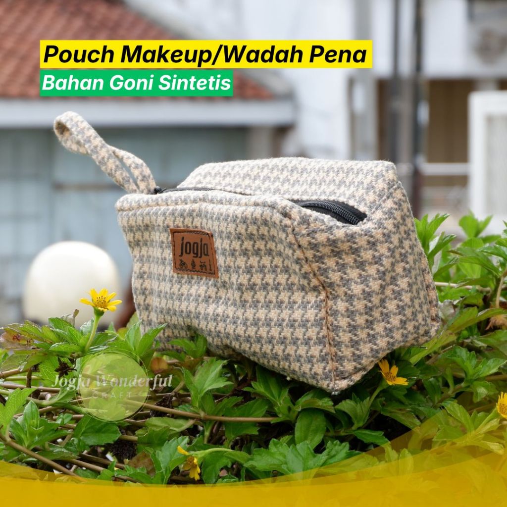 JOGJA WONDERFUL / Tas pensil | Pouch Handbag | Tas jinjing goni | hand bag wanita | handbag pria | T